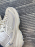 斯凯奇（Skechers）奶茶熊3代丨老爹鞋新款男女同款熊猫鞋运动休闲鞋 【女款】仙芋奶冻/NTGY 36.5 实拍图
