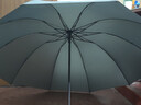 天堂 双人雨伞三折 雨伞加大加固三折晴雨伞全钢十骨大伞 天际灰 实拍图