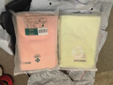 洁丽雅（Grace）纯棉5A抗菌毛巾男女士洗澡毛巾2条装吸水速干洗脸巾裹巾绿色+米色 实拍图