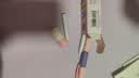 得力热敏可擦学生矫姿钢笔 写错即擦不留痕儿童初学练字正姿钢笔（1笔2可擦晶蓝墨囊1润笔器） SF542 实拍图