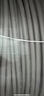 万级七类双屏蔽网线【国标23AWG-0.58mm无氧纯铜芯】CAT7类10G万兆双绞线网络工程家装监控箱线100米灰 实拍图