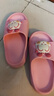 巴布豆（BOBDOG）儿童拖鞋男女童宝宝软底居家室内外夏季凉拖鞋 粉色 190码 实拍图