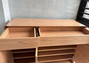 全友家居 现代简约原木风鞋柜入门实木柜脚玄关隔断储物收纳柜子靠墙 实拍图