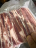龙大肉食 山东发货 精品厚切带皮五花肉片净重4斤 猪肉烧烤食材 源头直发 实拍图