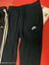 耐克（NIKE）男运动裤 春秋款 单层针织 直筒休闲BV2767-010黑M 实拍图