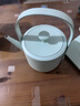 小提中式提梁烧水壶家用电热水壶便携式茶壶迷你多功能电煮咖啡壶随身带酒店节日送礼茶室专业茶水壶 0.6L 天青色 第二代升级 （安静沸腾） 实拍图