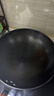 京严炒锅章丘款铁锅无涂层炒菜不粘锅家用精铁锅具燃气电磁炉用已开锅 【燃气专用款】正宗老式铁锅+盖+铲 34cm 百年工艺｜传统铁锅｜健康不沾 实拍图