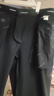 利郎四面弹休闲裤男纯色春季25通勤商务男士裤子 黑色 34(175/86A)  实拍图