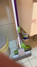 妙洁胶棉拖把27cm杆长122共1头滚轮式懒人家用一拖净免手洗海绵吸水 实拍图