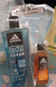 阿迪达斯 （adidas）男士沐浴露 洗发洁面三效合一 补水保湿 冰点两件套600ml 实拍图