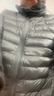 京东京造穿山甲轻薄羽绒服 立领白鸭绒户外秋冬外套短款男 钛灰色 XL 实拍图