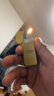 超薄珍珠打火机金属砂轮明火充气实用礼品打火机锌合金 金色 单机 1个 实拍图