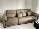 HODW真皮电动沙发客厅现代极简零靠墙多功能头等舱头层牛皮沙发2025 三人位 2.60m 【双功能位】 【旗舰版】 全覆盖2.8mm头层牛皮 实拍图