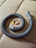 格耳洗衣机排水管延长管 1米下出接水管波轮滚筒适用于海尔小天鹅美的松下 实拍图