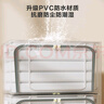 维简收纳箱 衣服被子整理箱玩具塑料储物箱防湿防潮百纳箱透明大号80L 实拍图