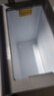 美的（Midea）210L双温双箱家用冰柜大冷冻小冷藏两用卧式冷柜小型冰箱电子控温一级能效BCD-210DKEM(E)国家补贴 实拍图
