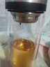 富光双层玻璃杯 茶水分离泡茶杯 高硼硅水杯子办公车载男女士京东限定 实拍图