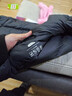 京东京造【air+零压羽绒】轻薄羽绒服男外套冬立领白鸭绒 曜石黑L 实拍图