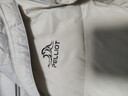 伯希和（Pelliot）[经典2.0]800蓬鹅绒羽绒服女户外保暖夹克男冬季外套124408282白S 实拍图
