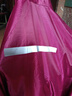 天堂伞雨衣电动车雨披摩托车雨衣雨披电瓶车雨披加大加长加厚牛津布料 单人-酒红-牛津布提花面料 实拍图