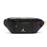 Jordan男女乔丹 金属Logo基础款 斜跨胸包腰包HA5507-013黑色 均码 实拍图