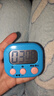 定时器开关计时器 厨房闹铃学生做题可爱倒计时提醒器 小学生儿童计时器烹饪厨房商用餐饮店 蓝色 1个 实拍图