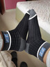 FitonTon10双袜子男士秋冬季防臭袜子10A抗菌棉袜中筒袜运动袜长筒篮球袜 实拍图