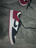耐克NIKE男女经典休闲鞋SB ALLEYOOP新年红运动鞋CJ0882-102白黑42 实拍图