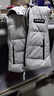 雪中飞羽绒服马甲男士防寒秋冬季厚款保暖可拆卸帽短款时尚休闲背心175 实拍图