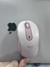 罗技（Logitech）优选系列M650无线蓝牙鼠标 办公蓝牙静音鼠标Mac苹果ipad鼠标人体工学双模鼠标大小手可选男女通用 M650中小手 粉M（M750入门款） 实拍图
