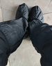 JAJALIN防雨鞋套高筒防水鞋套加厚耐磨防沙男女骑行防滑雨靴 黑色XL码 实拍图