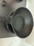STONELINE 德国进口麦饭石不粘锅炒锅无油烟炒菜锅家用电磁炉炒锅平底锅 30幻想Xtreme(珐琅灰) 30cm 实拍图