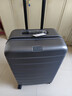 米家小米行李箱26英寸拉杆箱大容量旅行箱PC托运密码箱男女皮箱子灰色 实拍图