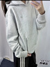 阿迪达斯（adidas）男子 三叶草系列 C Hoodie FT 卫衣 IB2008 灰色 M码 实拍图