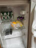 荣事达（Royalstar）小冰箱小型家用出租房双门一级能效宿舍冷藏冷冻两用节能电冰箱 86A158【一级能效】【三天不到1度电】银 实拍图