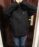 美津浓（MIZUNO）25年新款秋冬三合一梭织夹克男女防水防风保暖外套 09/曜石黑 XL (180) 实拍图