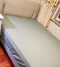 富安娜床垫保护垫纯棉抗菌加厚褥子可水洗床罩防滑床垫保护套蓝1.5米床 实拍图