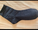 京东京造【10A抑菌袜】新疆棉四季秋冬吸汗休闲袜透气简约黑5双 实拍图
