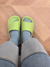 朴西浴室拖鞋女洗澡防滑情侣软底防臭夏天踩屎感室内家居凉拖鞋男士 萌芽绿【夏季清凉色】 37-38 实拍图