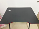 奥伦福特  电脑桌台式家用电竞游戏桌办公书桌简约书房写字桌子 碳纤维纹路单桌-80*60 升级款电竞桌 实拍图