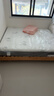 源氏木语日式实木床简约无床头榻榻米床(原木色)1.5*2m+床头软靠 实拍图