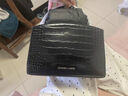CHARLES&KEITH鳄鱼纹凯莉包手提斜挎婚包包女包生日礼物CK2-50270880-1 Black黑色 S 实拍图