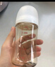 贝亲奶瓶ppsu 新生儿奶瓶 防胀气奶瓶 还原母乳亲喂感宽口径耐摔 160ml+240ml组合 0-6个月 实拍图