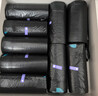 e洁 抽绳垃圾袋黑色45*50cm500只1.1丝量贩装一年手提加厚塑料袋 实拍图