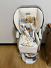 哈卡达宝宝餐椅婴儿成长椅学座椅多功能椅子家用餐桌椅子可折叠学坐神器 【免安装款】-汉白银Pro 实拍图