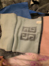 金号毛巾 纯棉加厚强吸水面巾A类洗脸巾 2条装 紫/灰 72*35cm 115g/条 实拍图