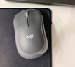 罗技（Logitech）M185鼠标 无线鼠标 办公鼠标 对称鼠标 黑色灰边 带无线2.4G接收器 实拍图