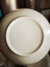 洁雅杰陶瓷盘家用白瓷盘子8英寸中式釉下彩餐盘菜盘汤盘 4只装 新骨瓷 实拍图