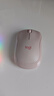罗技（Logitech）M221轻音鼠标 无线鼠标 办公鼠标 对称鼠标 带无线微型接收器 茱萸粉 实拍图