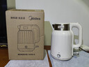 美的（Midea）电热水壶恒温烧水壶自动断电保温一体2L大容量母婴级316L不锈钢无缝一体内胆 SH58-Q 实拍图